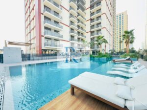 Studio Apartment | Long Balcony | Spacious Layout