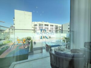 Pool View Balcony | Furnished |Resort Style Living
