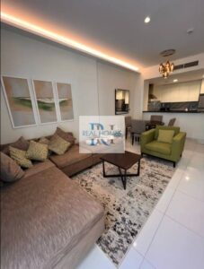 Furnished 1BR | Terrace | Ground Floor | 2 Cheques